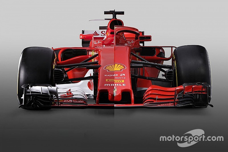 Vergleich: Ferrari SF70H vs. Ferrari SF71H für die Formel 1 2018