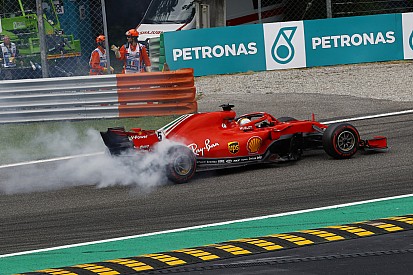 Fotostrecke: Der Vettel-Hamilton-Crash in Monza