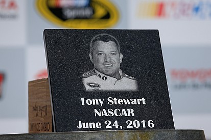 Stewart inducted into track's Wall of Fame ahead of final Sonoma start