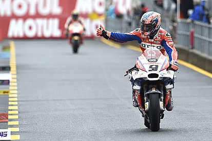 Sulit kejar Dovizioso-Marquez, Petrucci pilih amankan podium