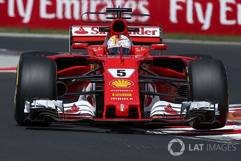 Hungaroring, Libere 3: Vettel svetta e promuove le novità della Ferrari
