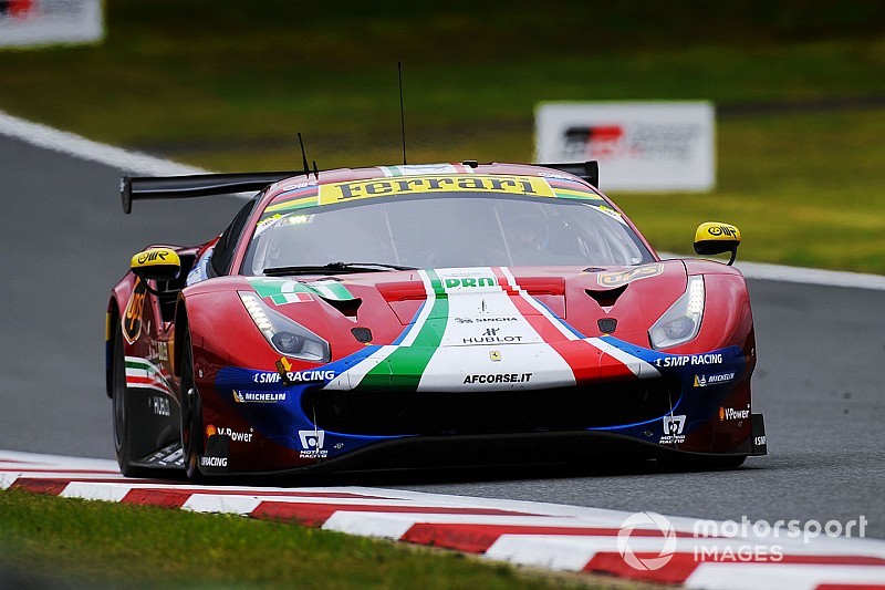 6 Ore del Fuji: Qualifiche difficili per la Ferrari. Rigon e Bird quinti in GTE-Pro
