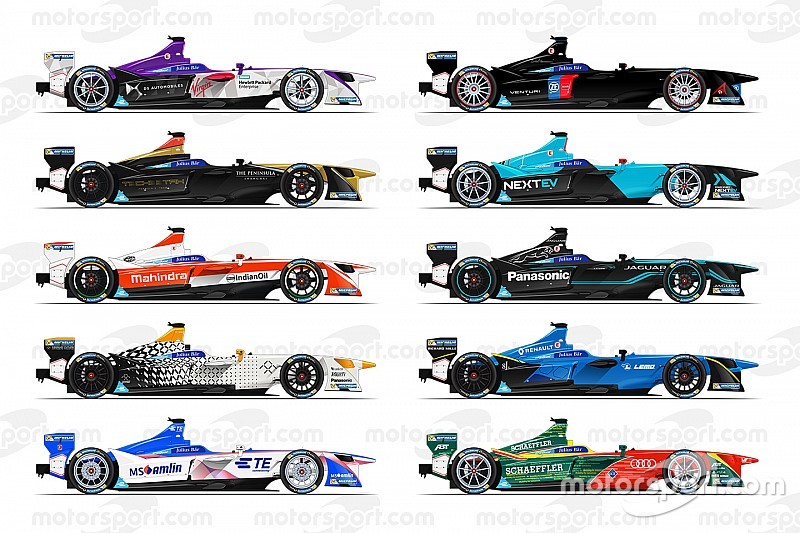Die Autos der Formel-E-Saison 2016/2017