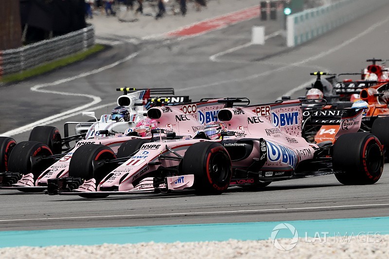 Formel 1 2017: Hebt Force India sein Zweikampf-Verbot auf?