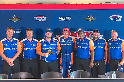 Dixon y su equipo ganan la prueba de pits en Indy 500