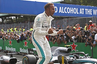Hamilton fala em negatividade de fãs italianos e agradece Bottas
