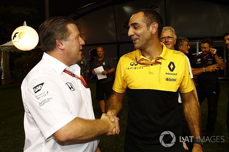 Brown: Renault, McLaren için kısa vadeli bir çözüm değil