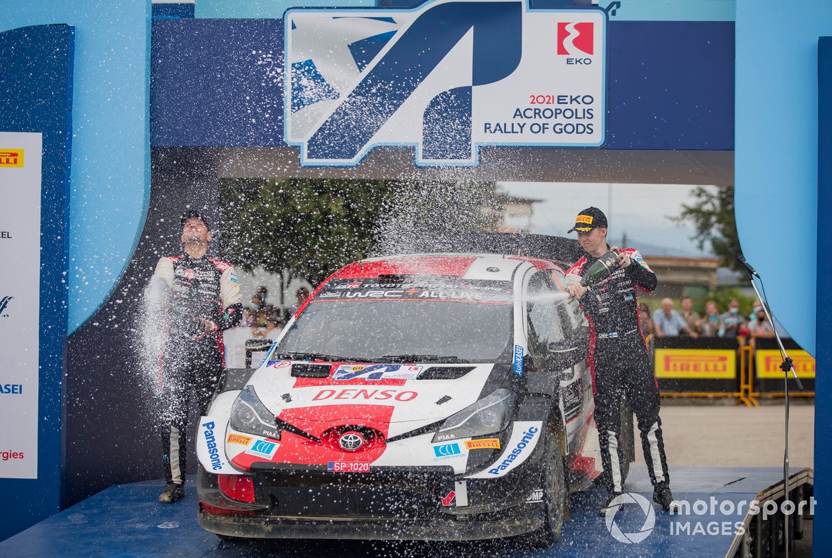 Kalle Rovanperä, Jonne Halttunen, Toyota Gazoo Racing WRT Toyota Yaris WRC