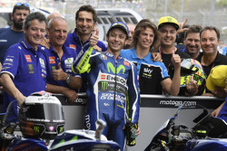 Ganador de la plole Valentino Rossi, Yamaha Factory Racing
