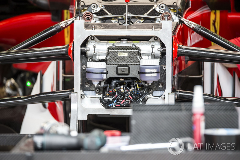 Ferrari SF70H ön süspansiyon
