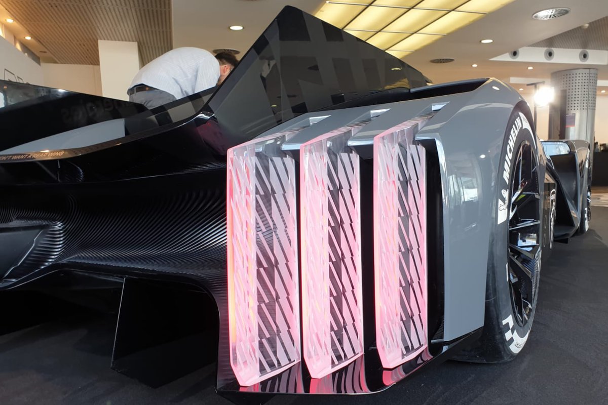 The Peugeot 9x8 that will enter the WEC next year has been designed without a rear wing