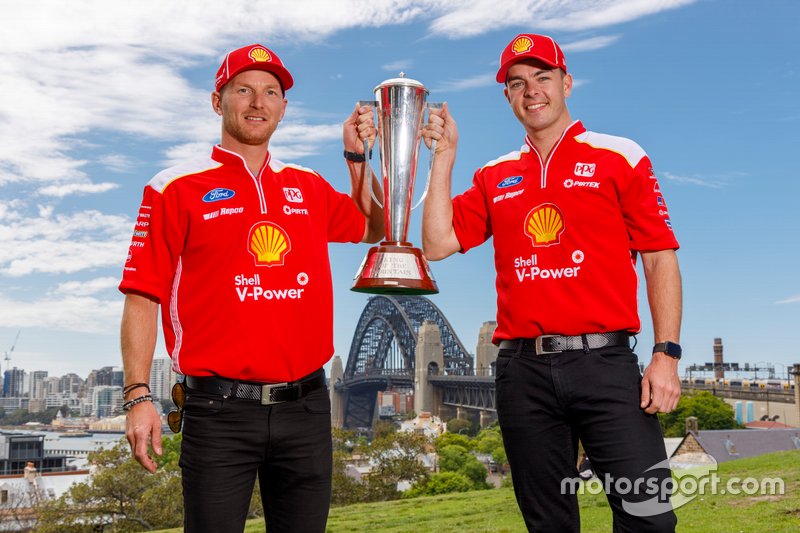 winners Scott McLaughlin, Alexandre Prémat, DJR Team Penske