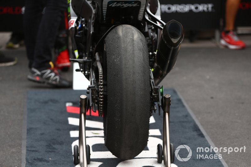 Jonathan Rea, Kawasaki Racing Team, pneumatici Pirelli dopo la gara