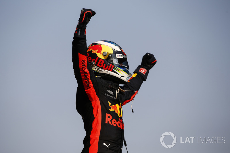 Yarış galibi Daniel Ricciardo, Red Bull Racing