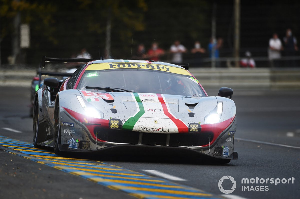 #54 AF Corse Ferrari 488 GTE EVO: Thomas Flohr, Francesco Castellacci, Giancarlo Fisichella