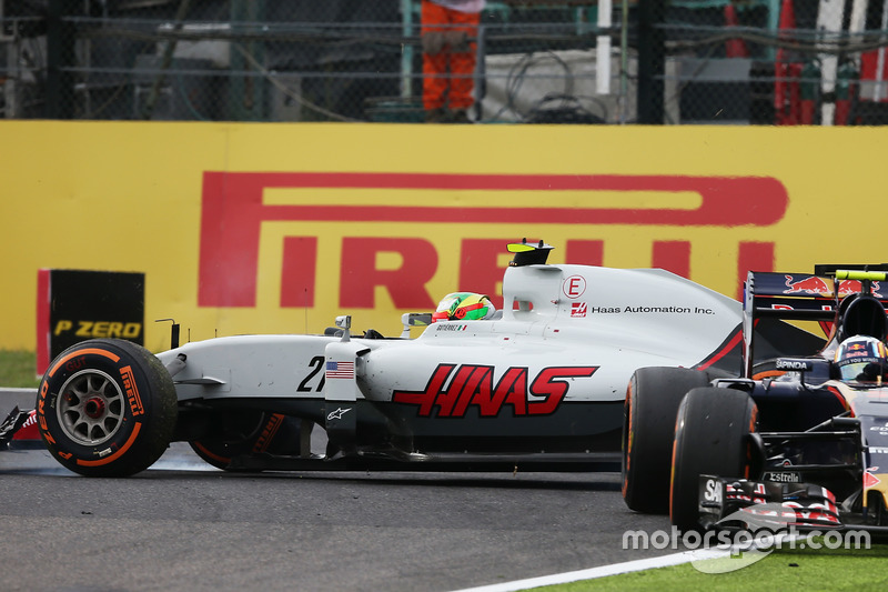 Естебану Гутьєрреса, Haas F1 Team VF-16, розвернуло