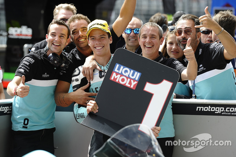 Joan Mir fête sa toute première victoire en Championnat du monde
