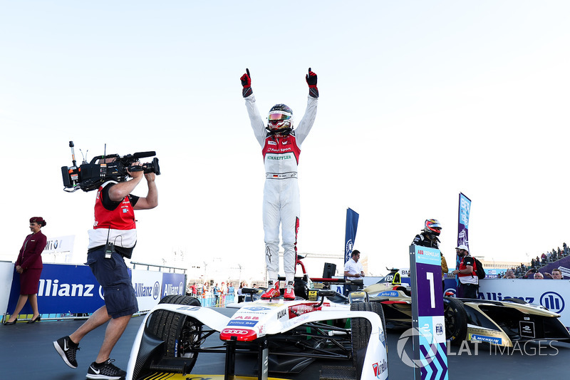 Daniel Abt, Audi Sport ABT Schaeffler, wins the Berlin ePrix