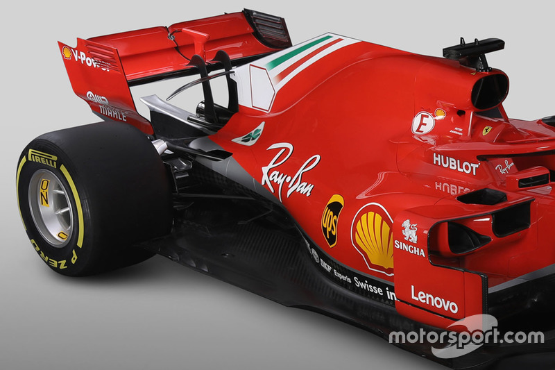 Ferrari SF71H arka detay