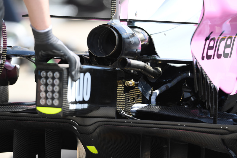 Force India VJM11 escape