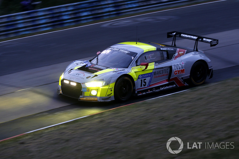 29. #15 Car Collection Motorsport Audi R8 LMS GT3: Adrien de Leener, Simon Trummer, Pierre Kaffer