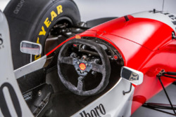 El McLaren-Cosworth Ford MP4/8A de Ayrton Senna