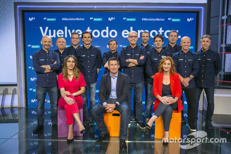 Presentación del equipo de Movistar Motor
