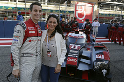Oliver Jarvis, Audi Sport Team Joest en zijn vrouw Chelsea