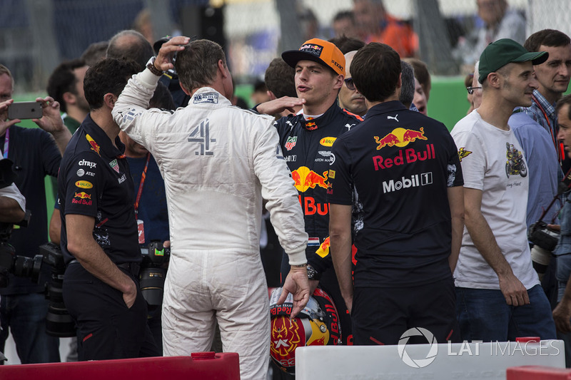David Coulthard, Channel Four TV Commentator, Max Verstappen, Red Bull Racing