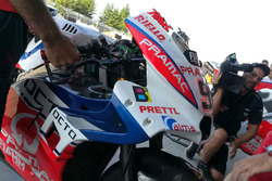Neue Verkleidung am Bike von Danilo Petrucci, Pramac Racing