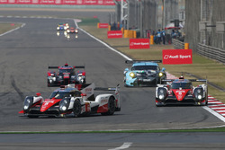 #6 Toyota Racing Toyota TS050 Hybrid: Stéphane Sarrazin, Mike Conway, Kamui Kobayashi; #5 Toyota Rac