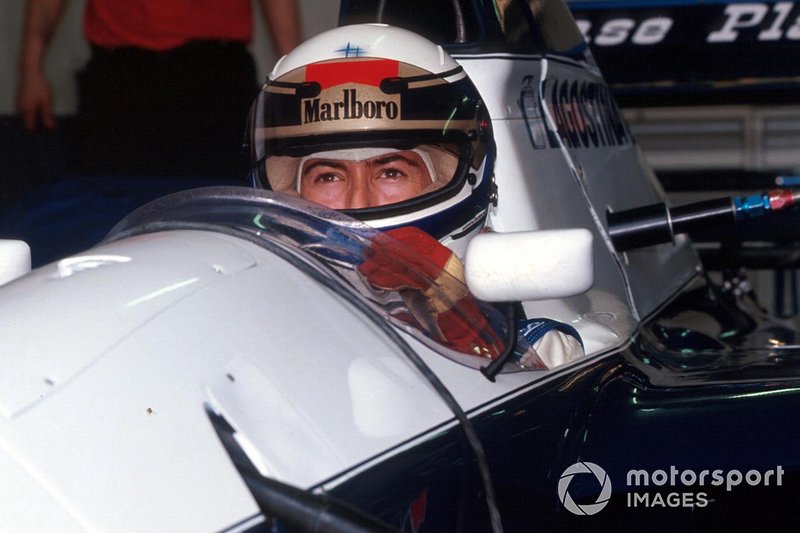 Джованна Амати за рулем Brabham BT60B, 1992 год