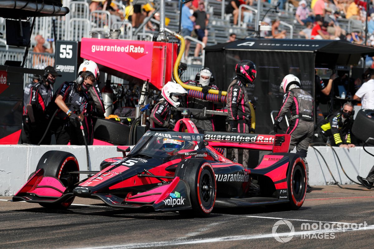 Musim lalu, Alex Palou membela Dale Coyne Racing with Team Goh Honda