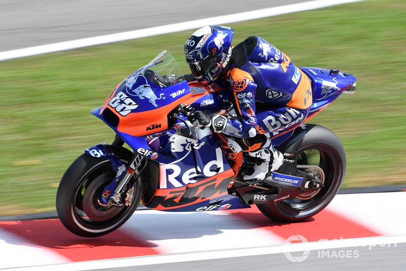 Miguel Oliveira komt dit weekend niet meer in actie vanwege een schouderblessure