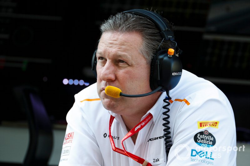 Zak Brown, directeur exécutif, McLaren