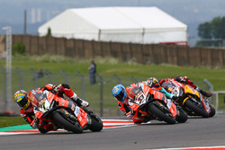 Chaz Davies, Aruba.it Racing-Ducati SBK Team, Marco Melandri, Aruba.it Racing-Ducati SBK Team