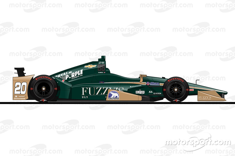 Startpositie 20: Ed Carpenter (Carpenter-Chevrolet)