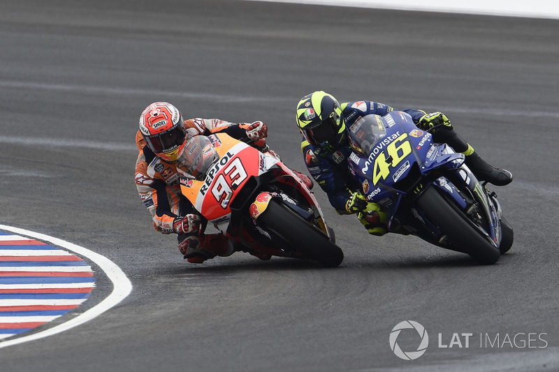Зіткнення Марка Маркеса, Repsol Honda Team, та Валентино Россі, Yamaha Factory Racing