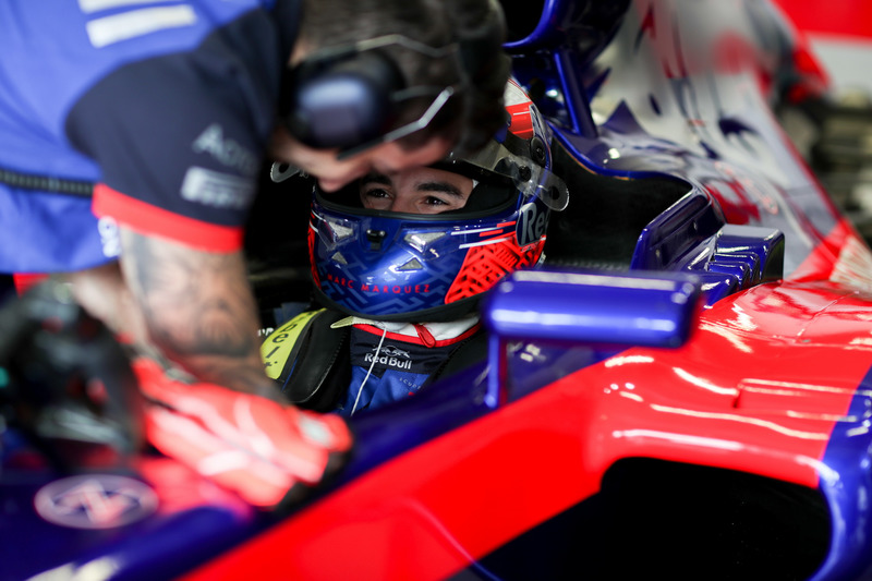 Marc Marquez, test con la Toro Rosso F1