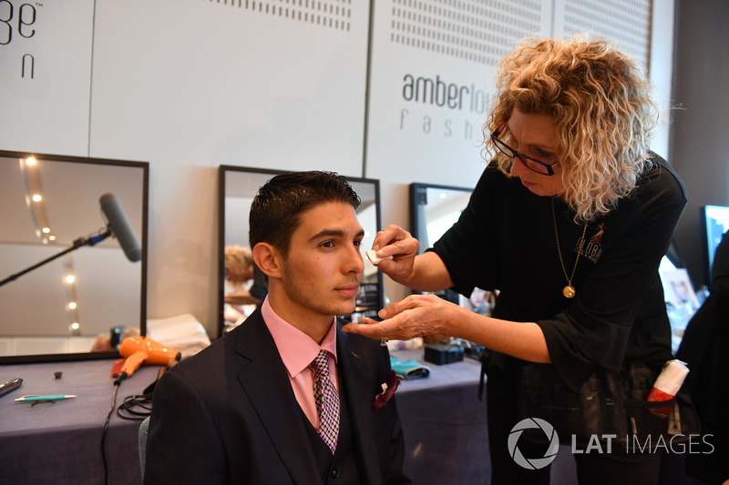 Esteban Ocon, Force India F1 en maquillaje
