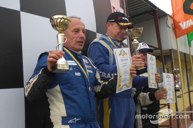 Подіум GT Open: Олег Скуз, Ігор Скуз, Павло Копилець, Євген Борщенко