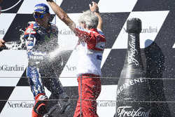 Джіджі Далл'Інья, керівник Ducati Corse, Хорхе Лоренсо, Yamaha Factory Racing