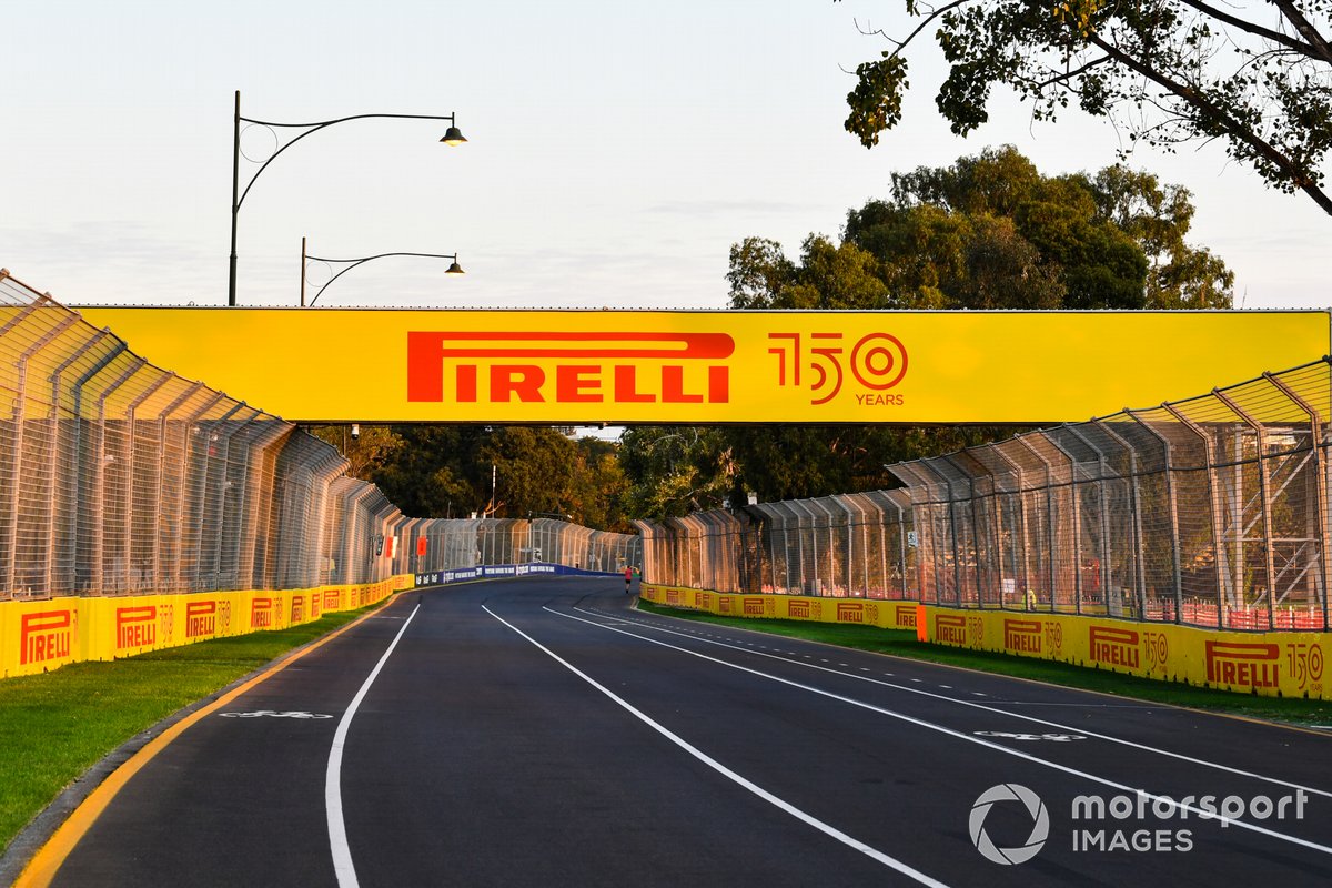 Vista general del circuito de Albert Park en Melbourne