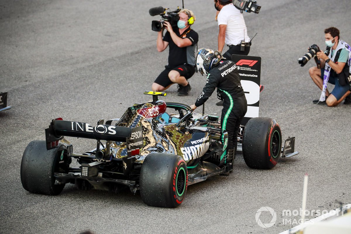 Valtteri Bottas, Mercedes-AMG F1 in Parc Ferme