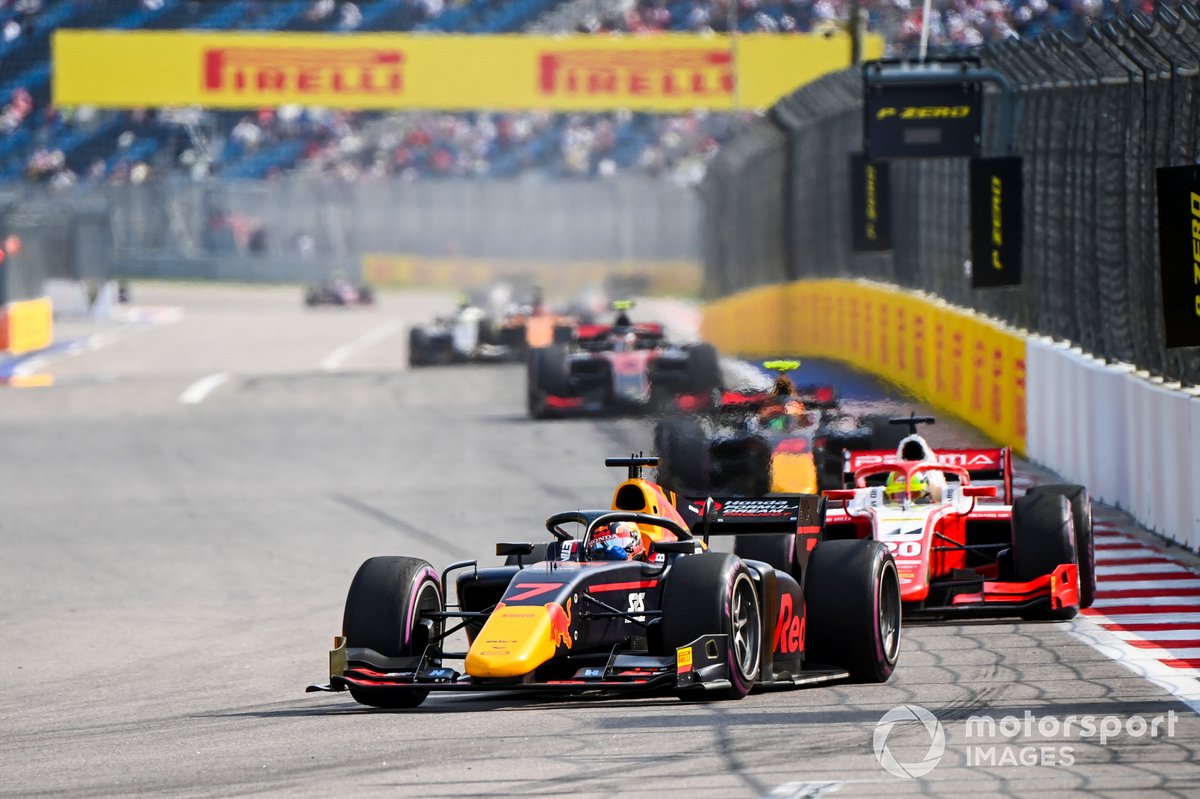 Yuki Tsunoda, Carlin and Mick Schumacher, Prema Racing