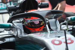 Джордж Рассел, Mercedes-Benz F1 W08 з Halo