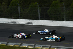 Ed Jones, Dale Coyne Racing Honda, Max Chilton, Chip Ganassi Racing Honda, Gabby Chaves, Harding Rac