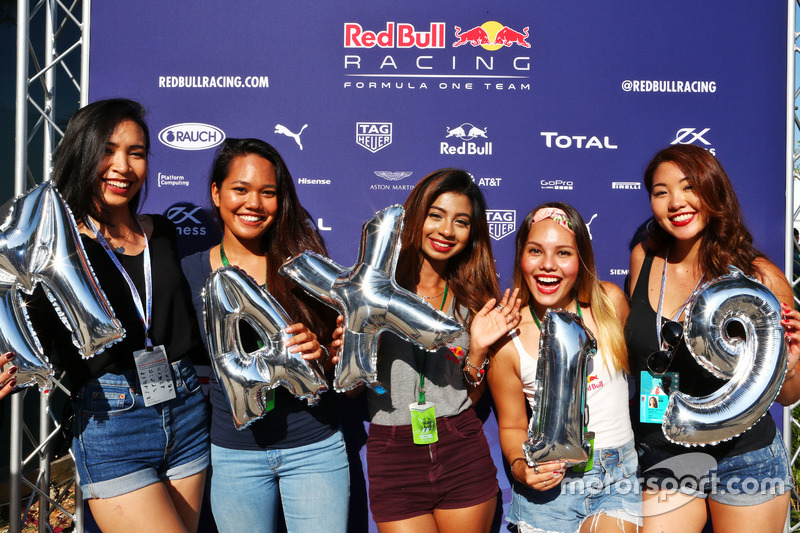 Fans of Max Verstappen, Red Bull Racing