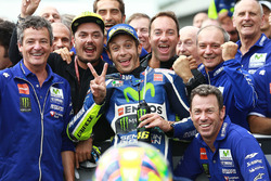 Tweede plaats Valentino Rossi, Yamaha Factory Racing