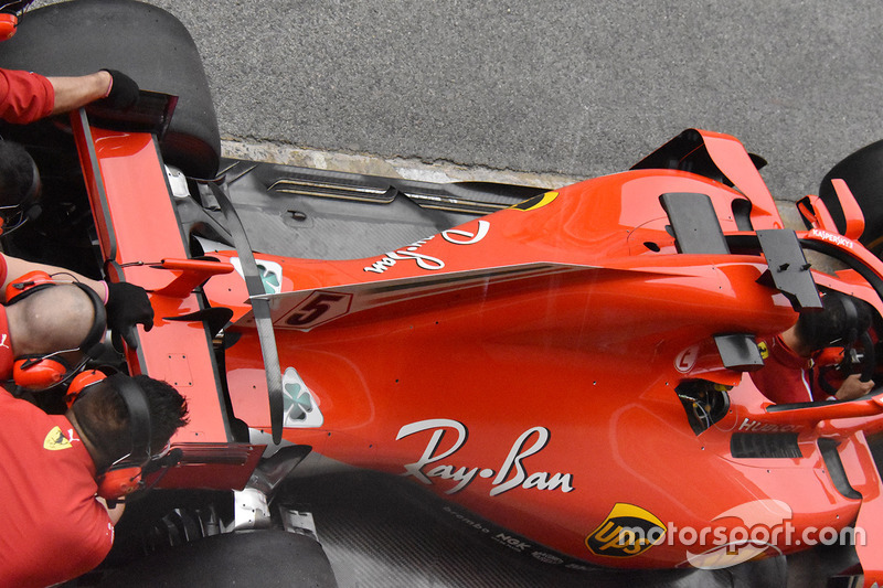 Ferrari SF-71H detalle